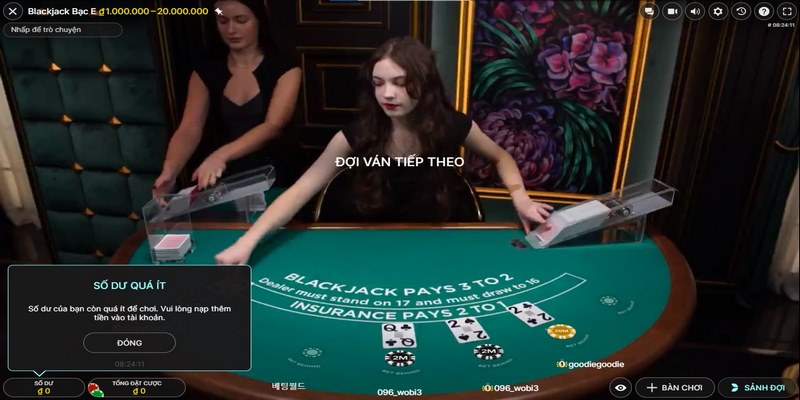 Cách chơi Xì dách tại cổng game TIP CLUB đơn giản