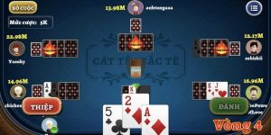 Cách chơi bài catte ở những lượt đầu khá dễ hiểu